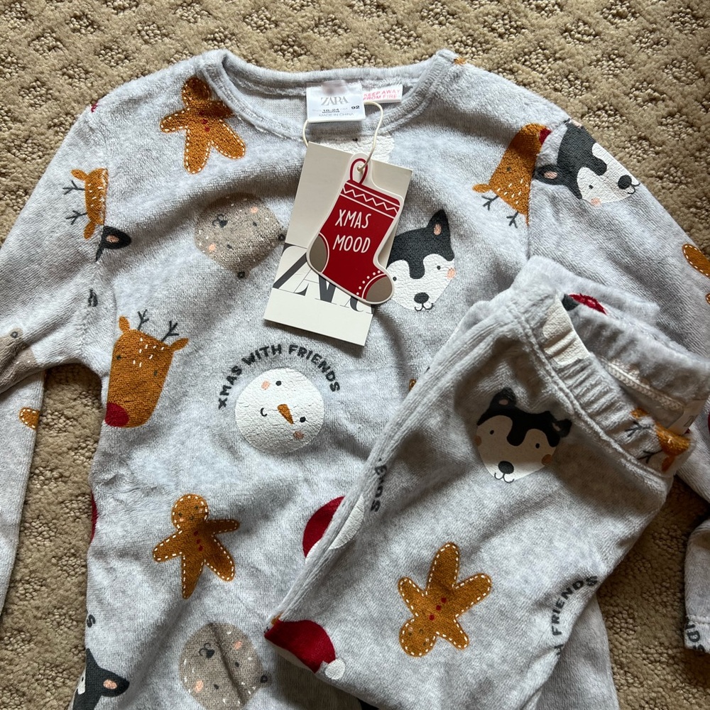 Zara holiday pajamas